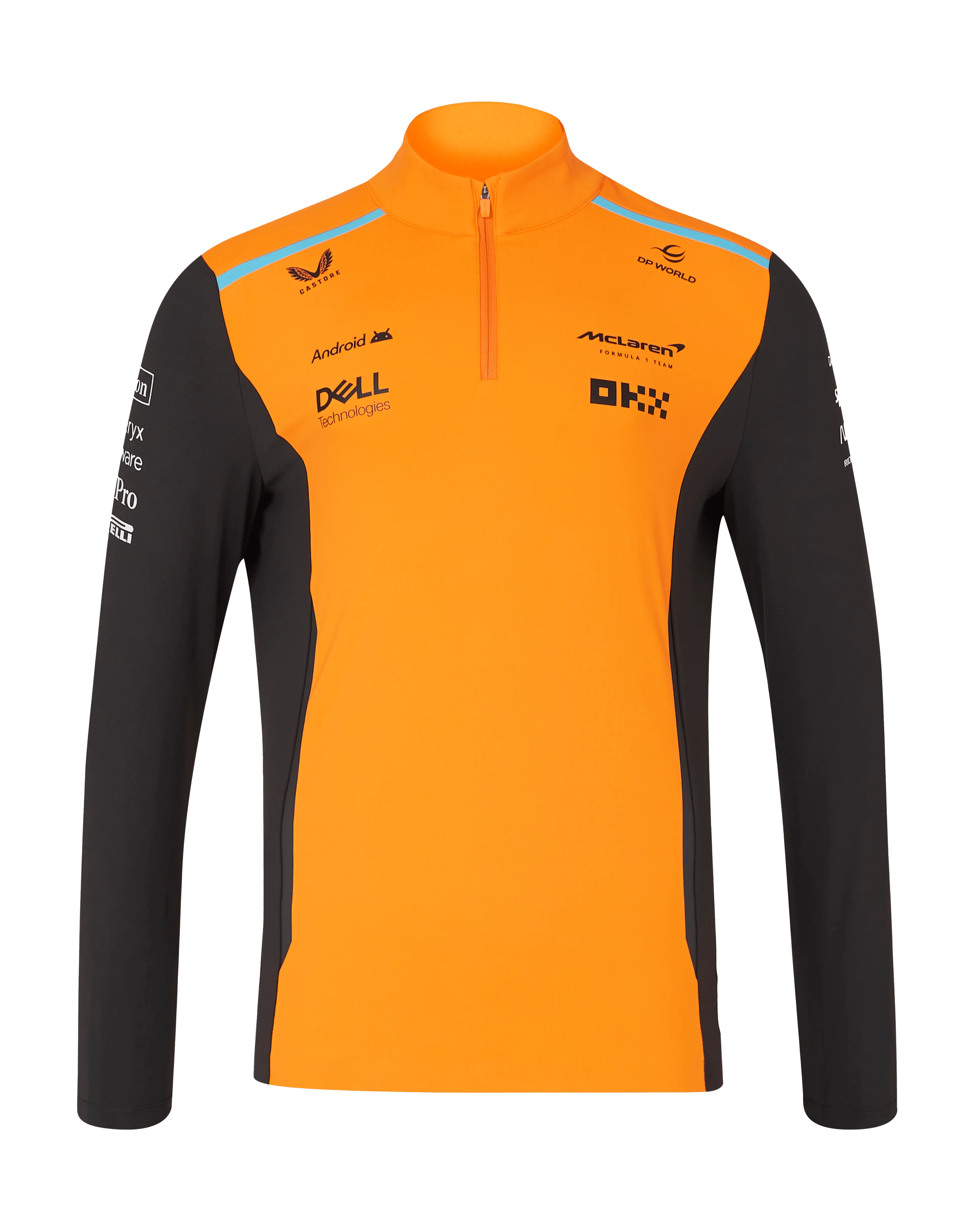 McLaren F1 2024 Men's Team 1/4 Zip Mid Layer