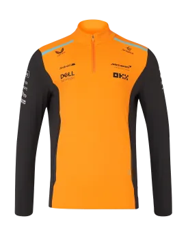 McLaren F1 2024 Men's Team 1/4 Zip Mid Layer