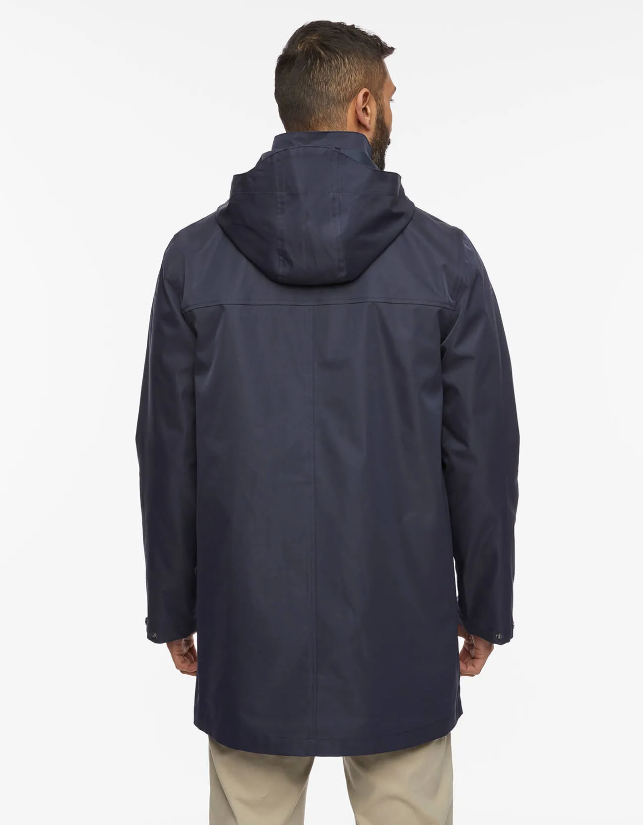 Men's Getaway Removable Hood Rain Jacket