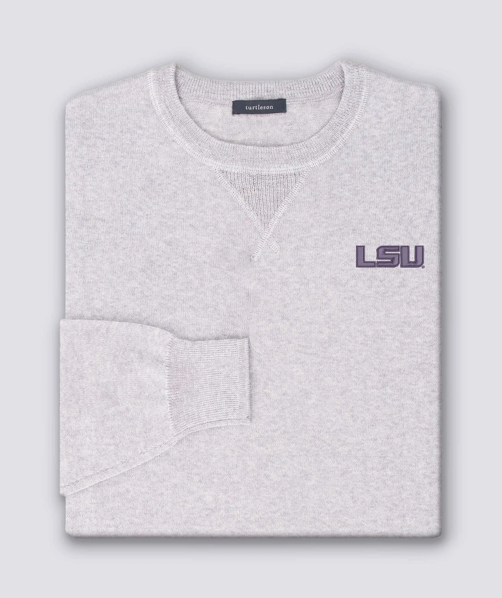 Merino Crewneck - Louisiana State University