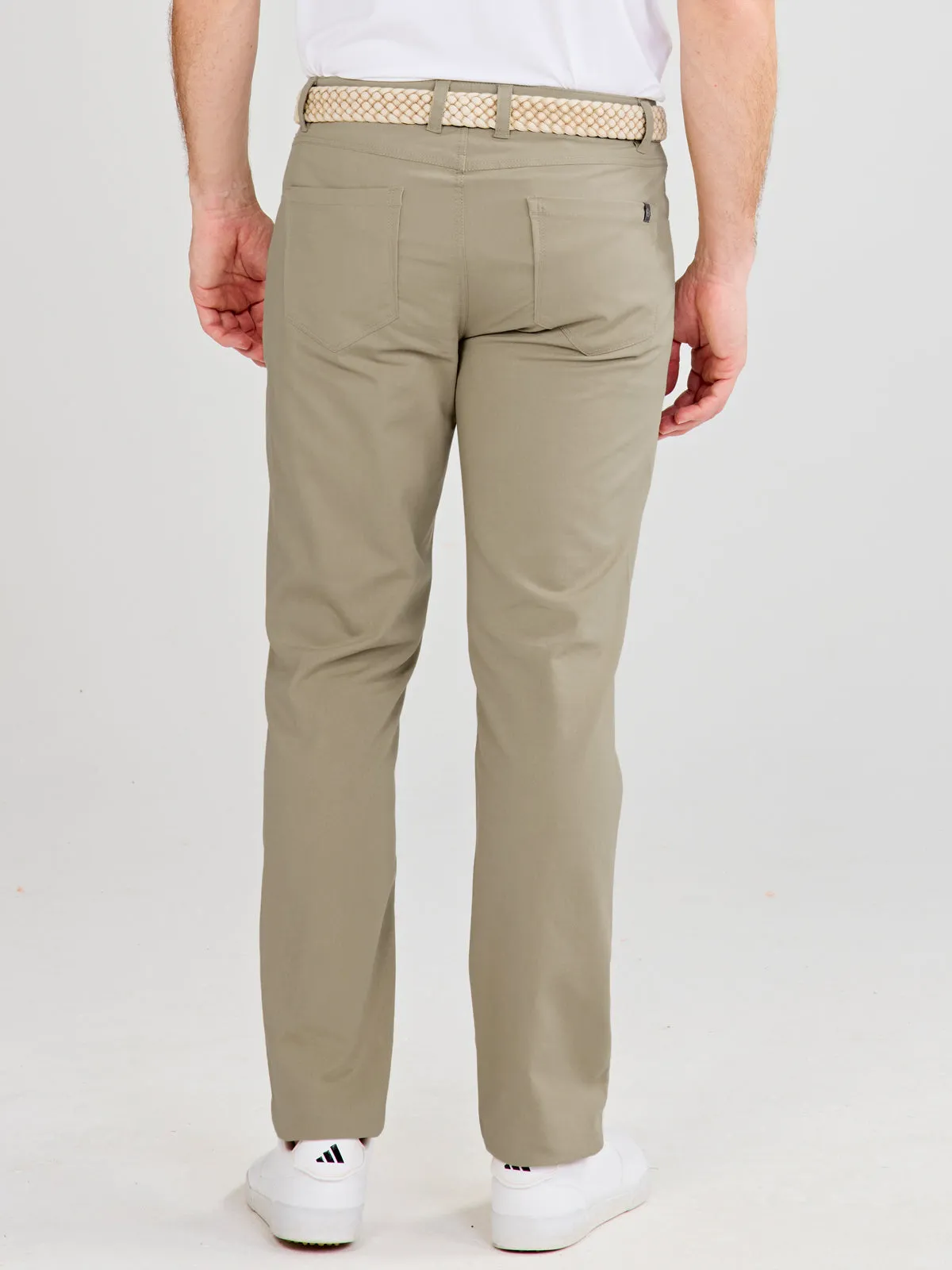 Motion Pant Straight Fit - Mid-Khaki