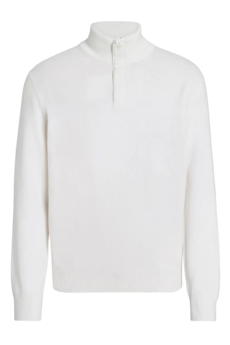 Oasi Cashmere Zip Mock Sweater