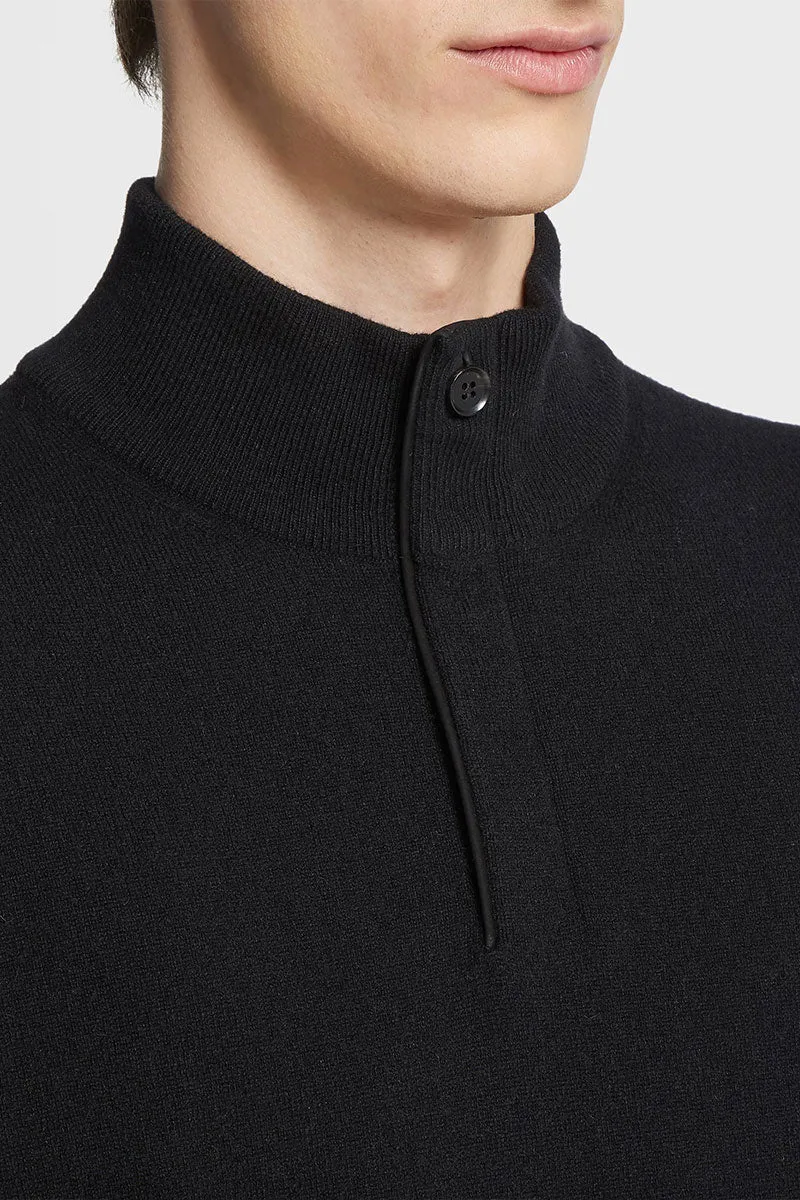 Oasi Cashmere Zip Mock Sweater