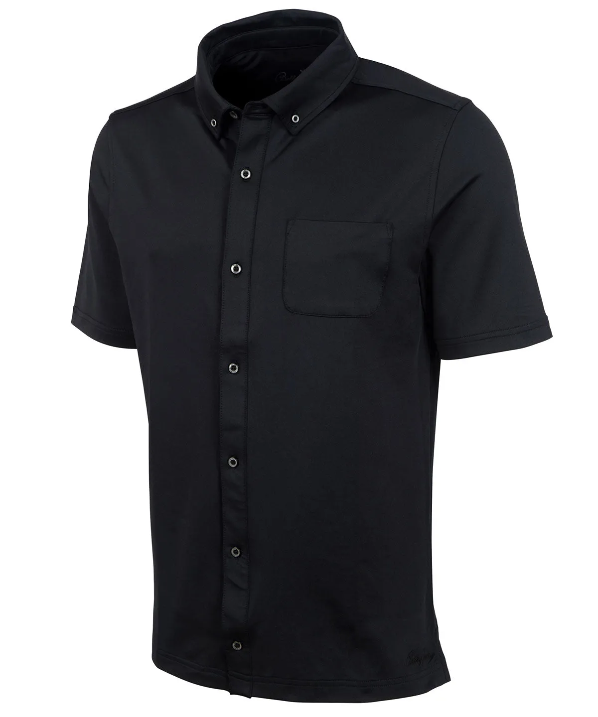 Performance Brushed-Back Stretch Jersey Cabana Sport Shirt