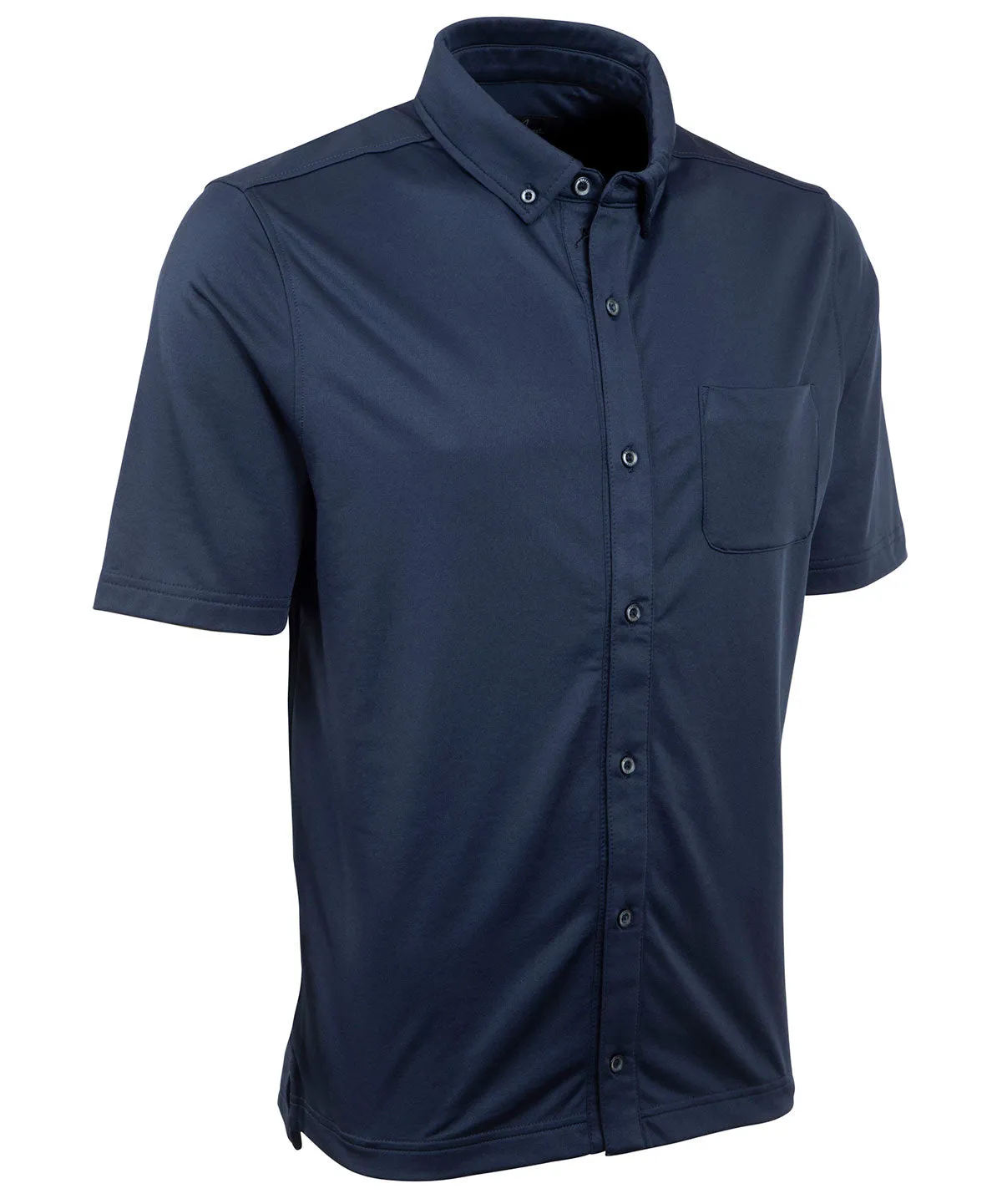 Performance Brushed-Back Stretch Jersey Cabana Sport Shirt