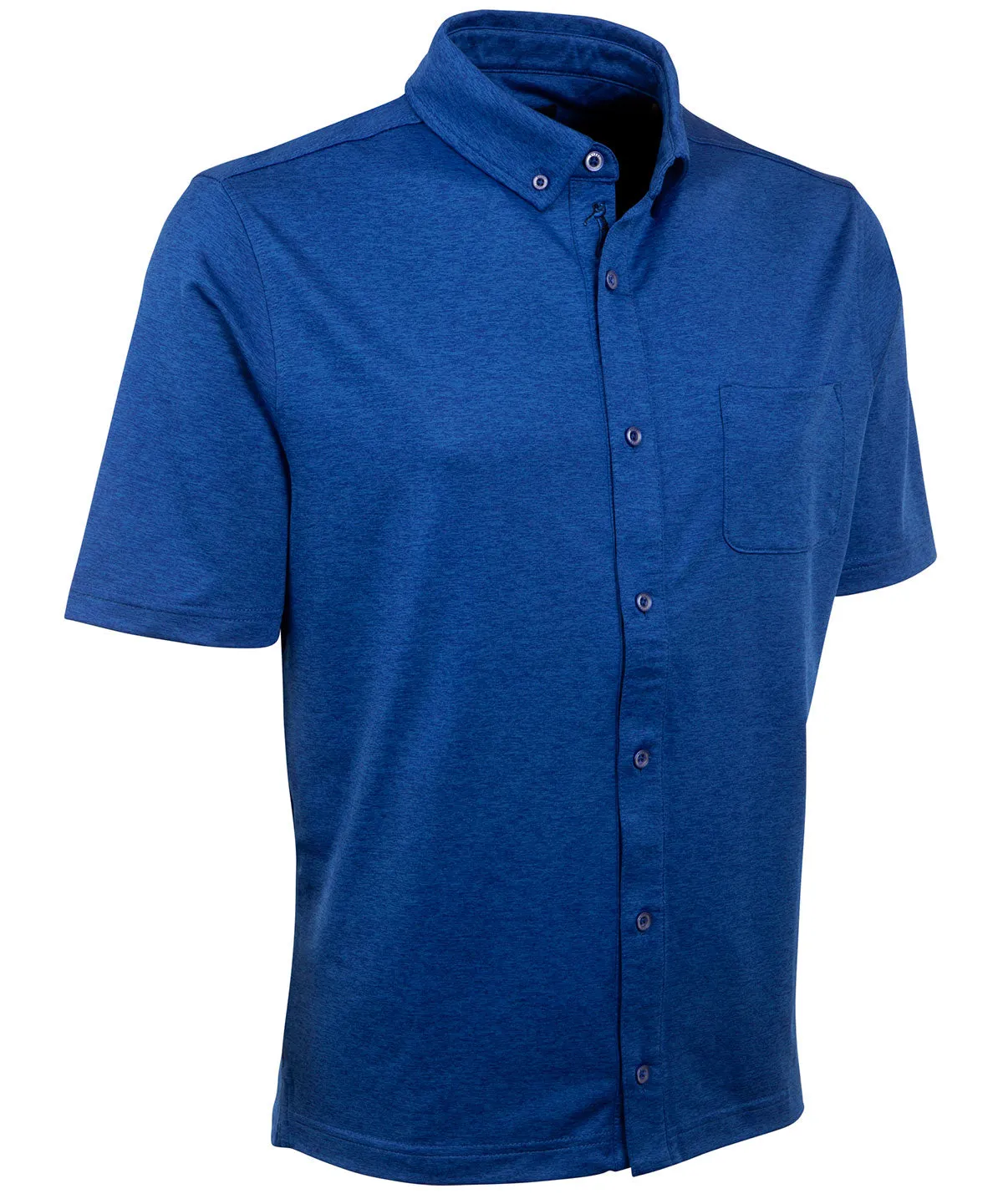 Performance Brushed-Back Stretch Jersey Cabana Sport Shirt