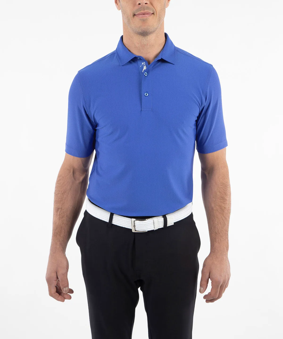 Performance Jersey Balata Print Polo Shirt