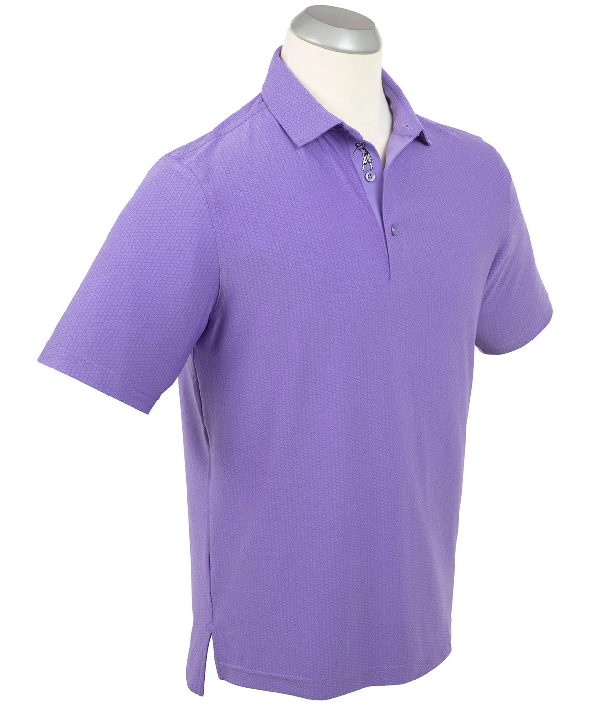 Performance Jersey Balata Print Polo Shirt