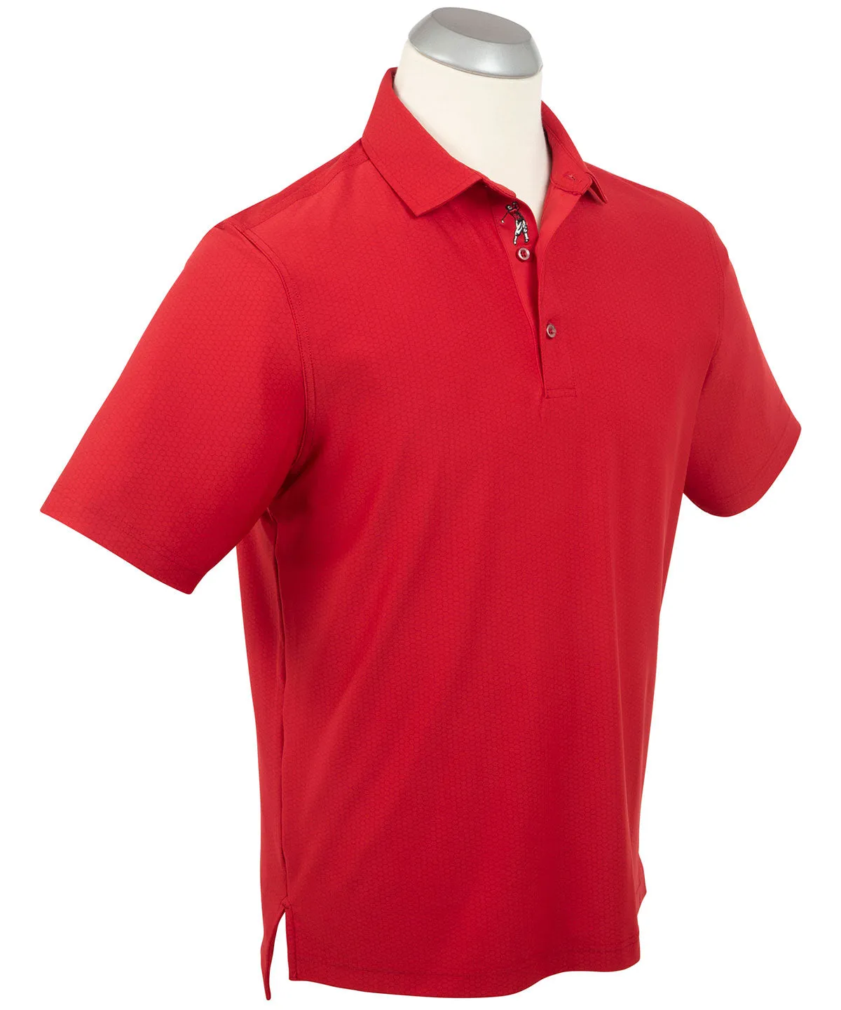 Performance Jersey Balata Print Polo Shirt