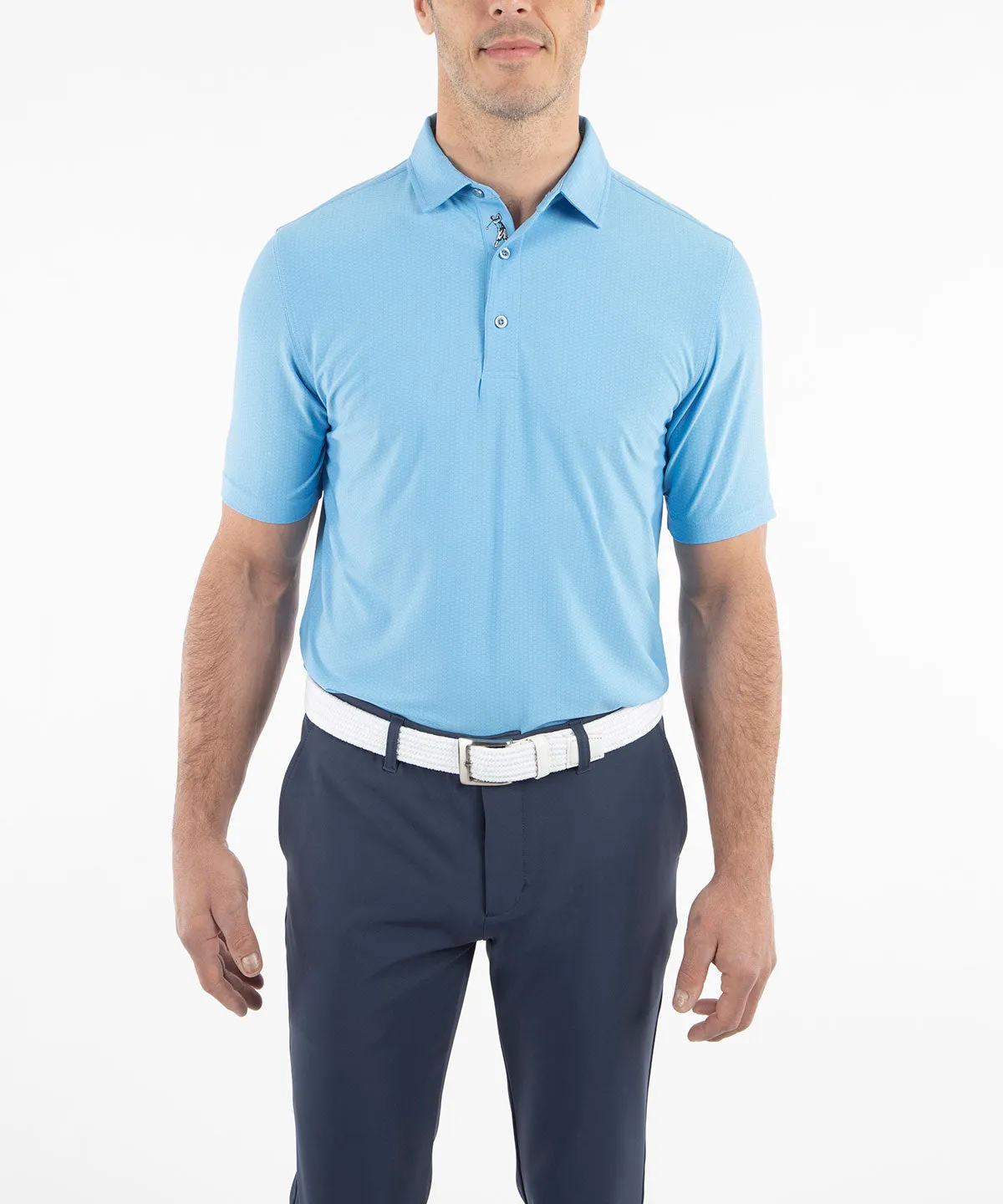 Performance Jersey Balata Print Polo Shirt