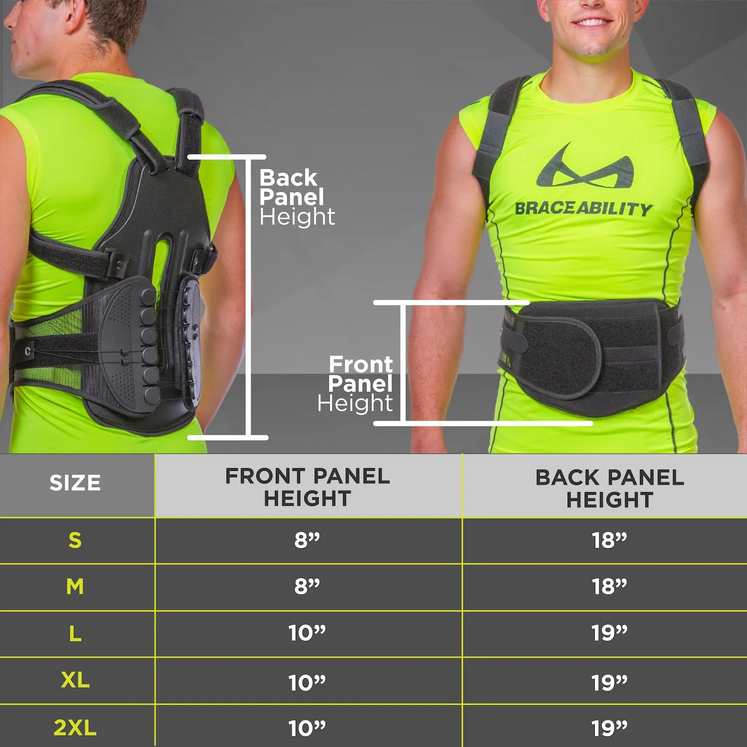 Postural Extension Back Brace Vest for Kyphosis, Lordosis & Mild Scoliosis