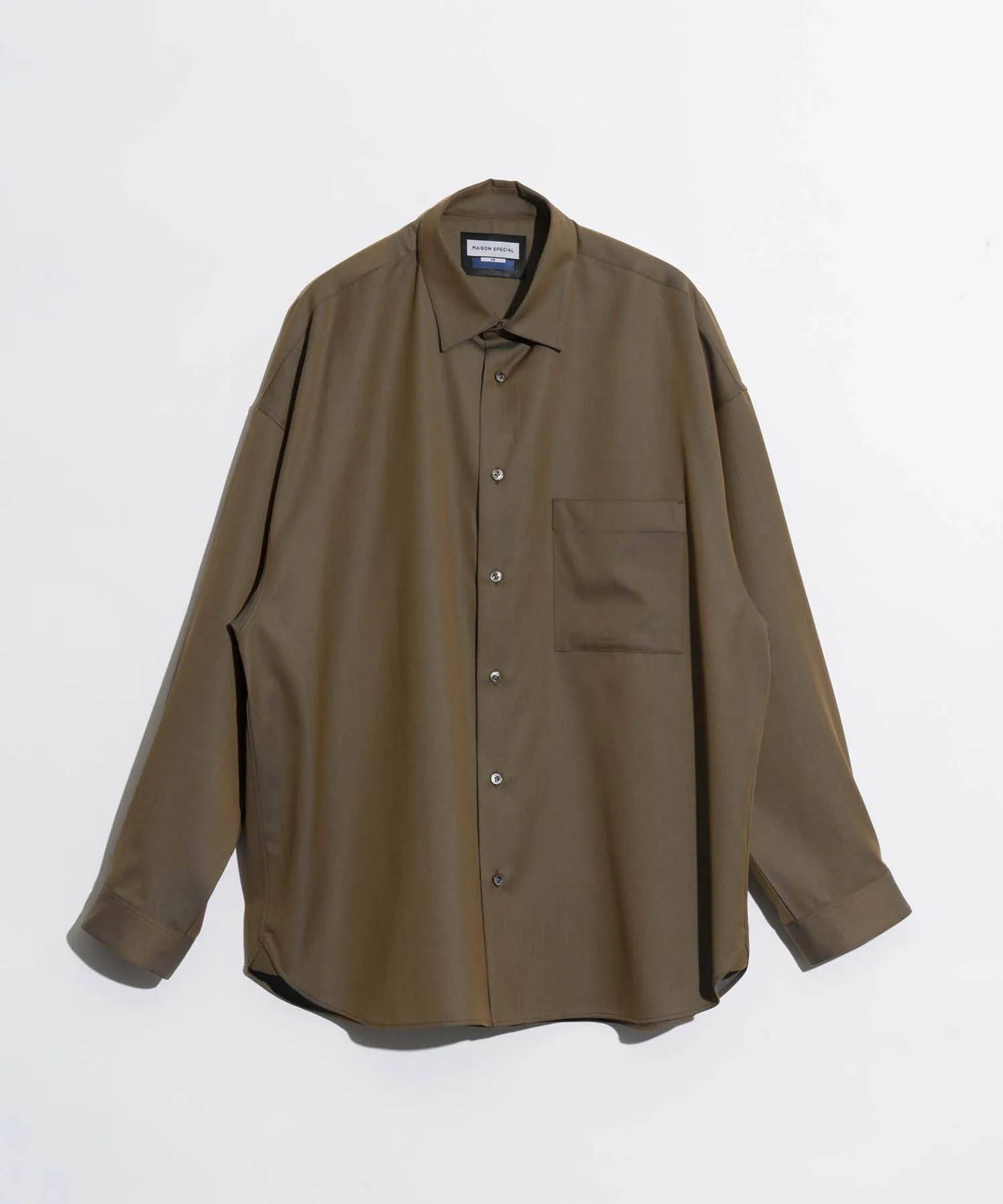 Prime-Over Wool Chambray Shirt