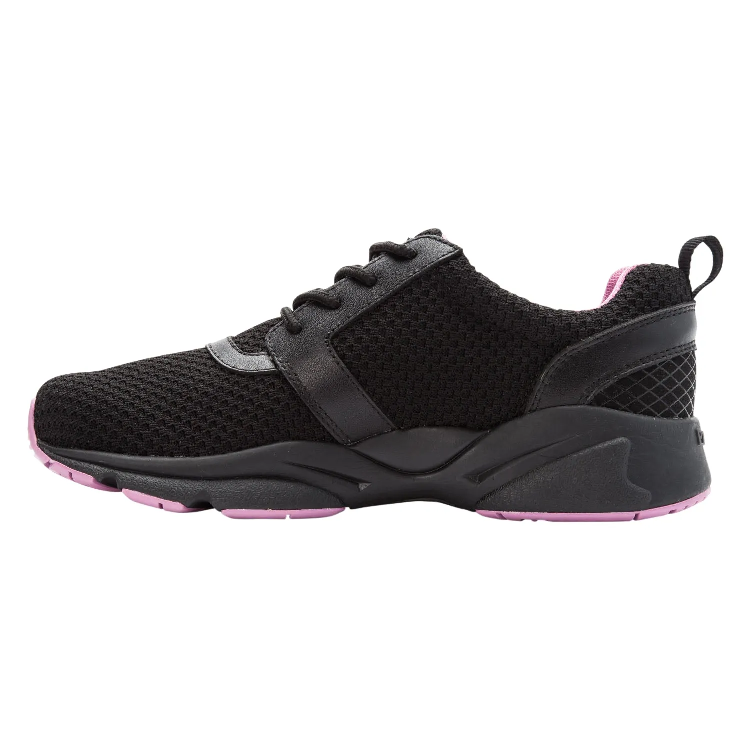 Propet's Women Active Walking Shoes - Stability X- WAA032M - Black/Berry