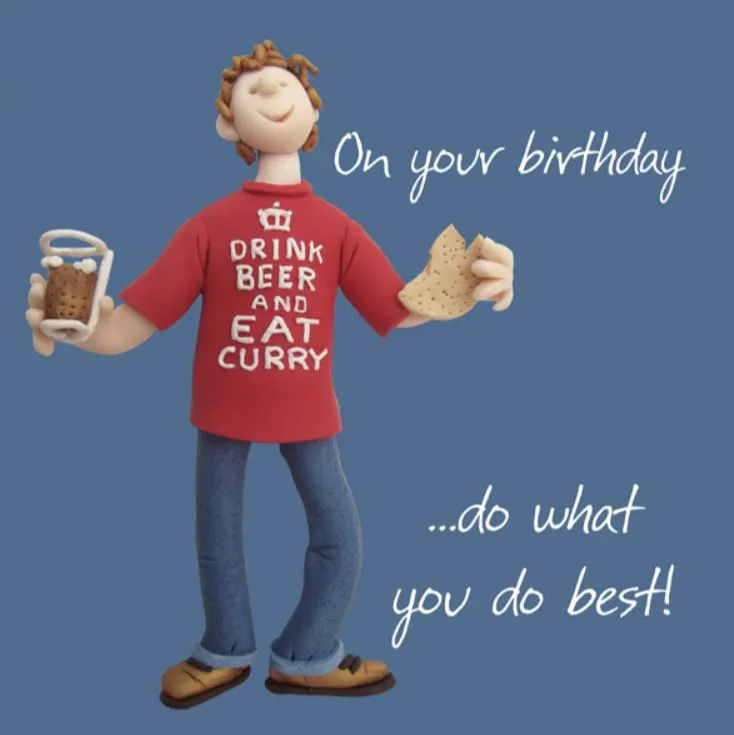 "...Do What you do Best" Birthday Greeting Card from Holy Mackerel