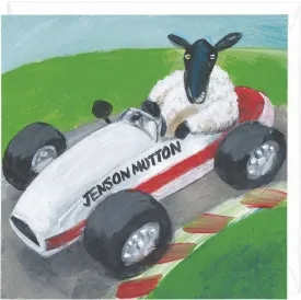 "Jenson Mutton" Greeting Card