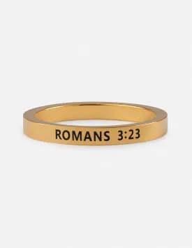 Romans 3:23 Ring