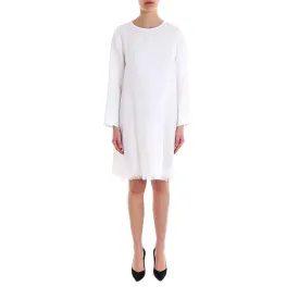 'S Max Mara Frayed Hem Dress