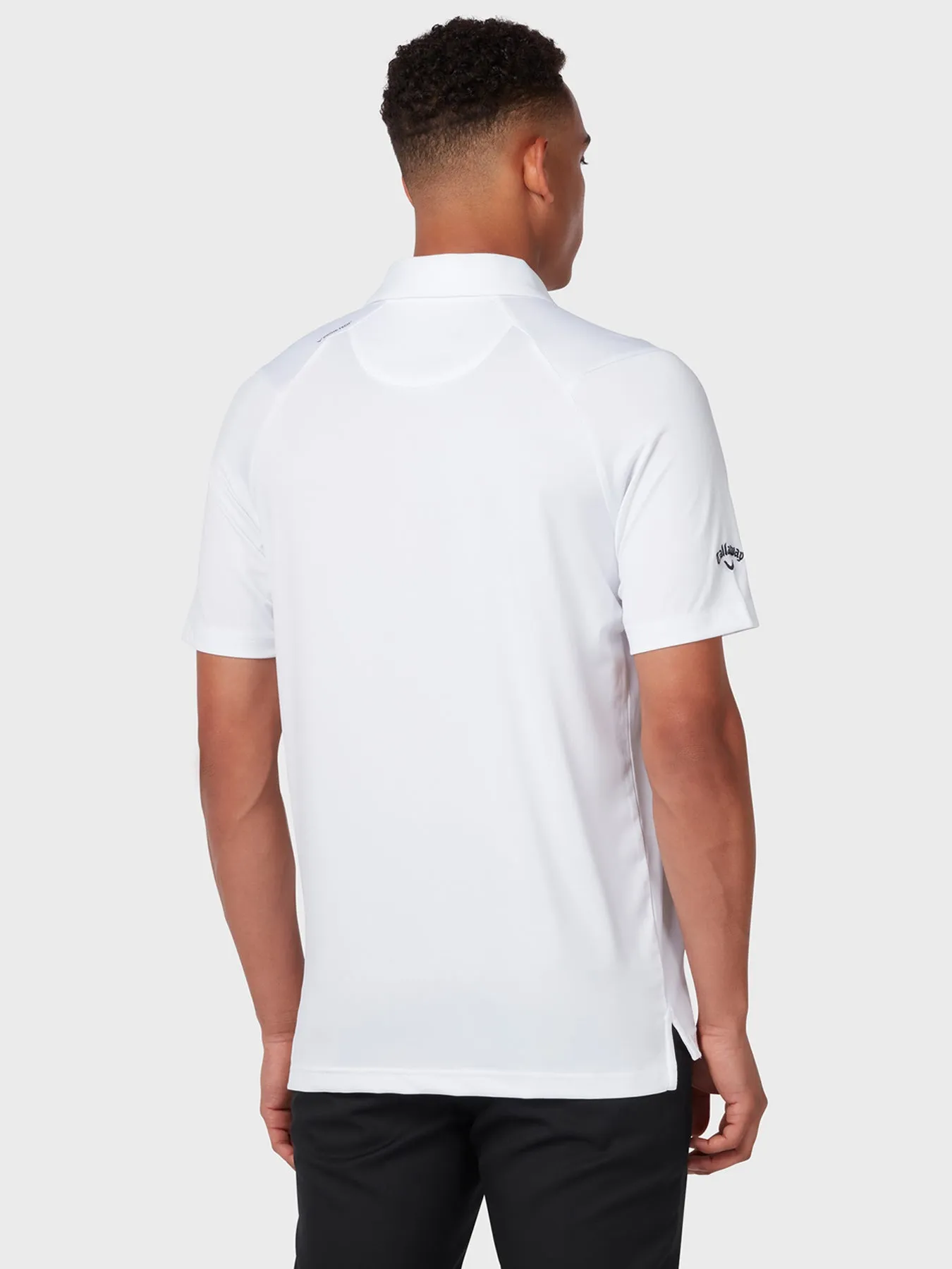 Swing Tech Tour Polo In Bright White