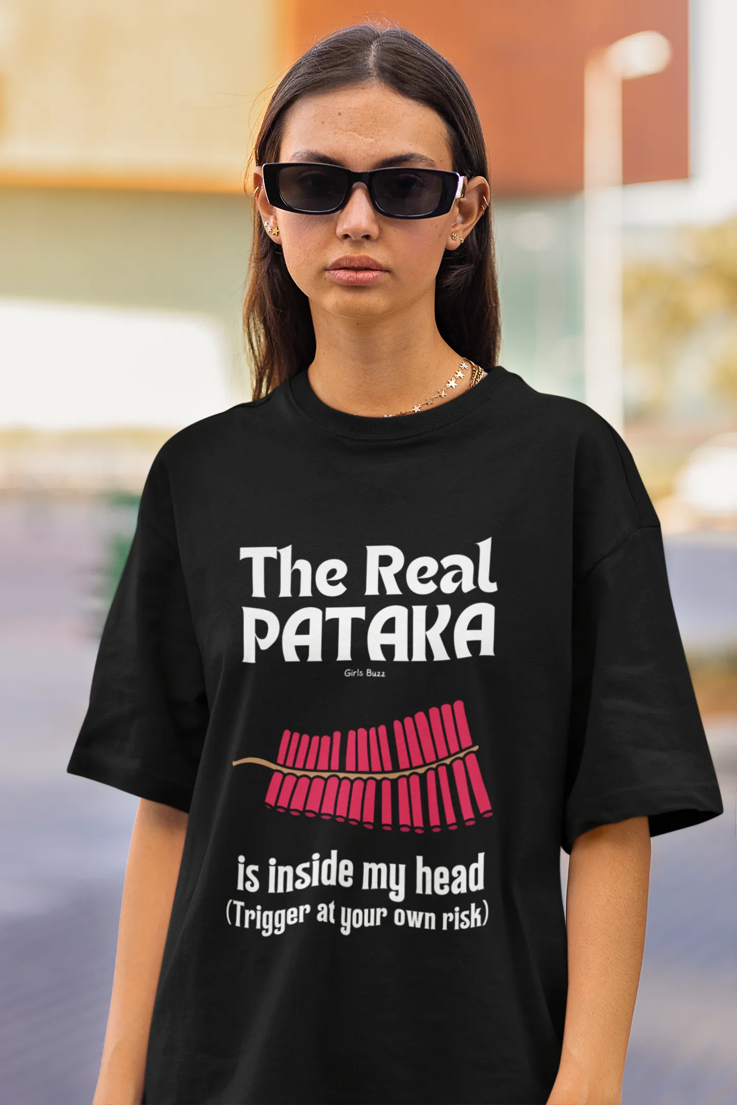 The Real Pataka Oversized T-shirt