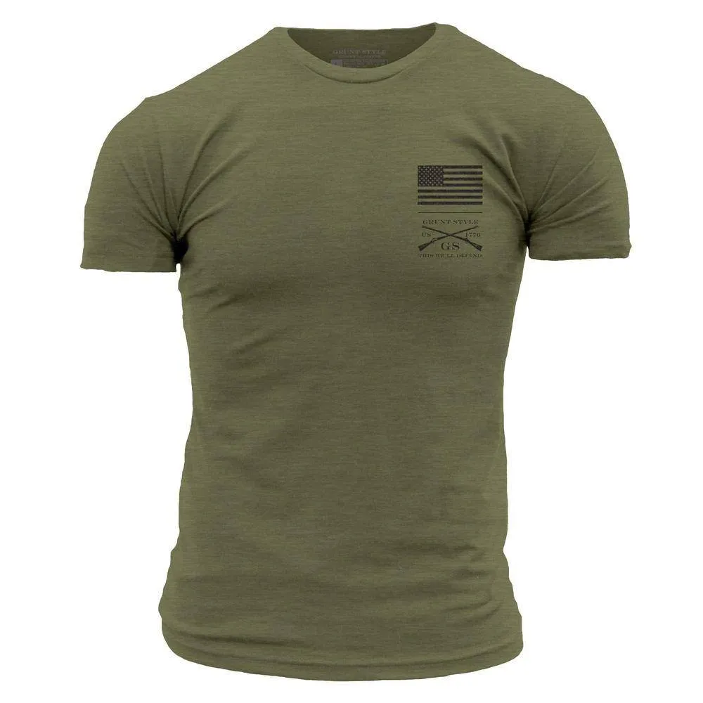 Thunderbolt T-Shirt - Military Green