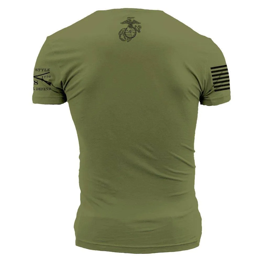 USMC - Est. 1775 T-Shirt - Military Green