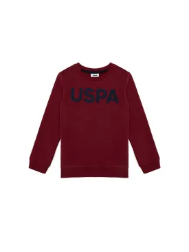 USPA Boys Sweatshirt Cherry VR223 USPSS135