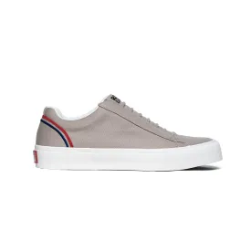 Women's Cruiser Dark Beige Nylon Canvas Low Tops 90612-715